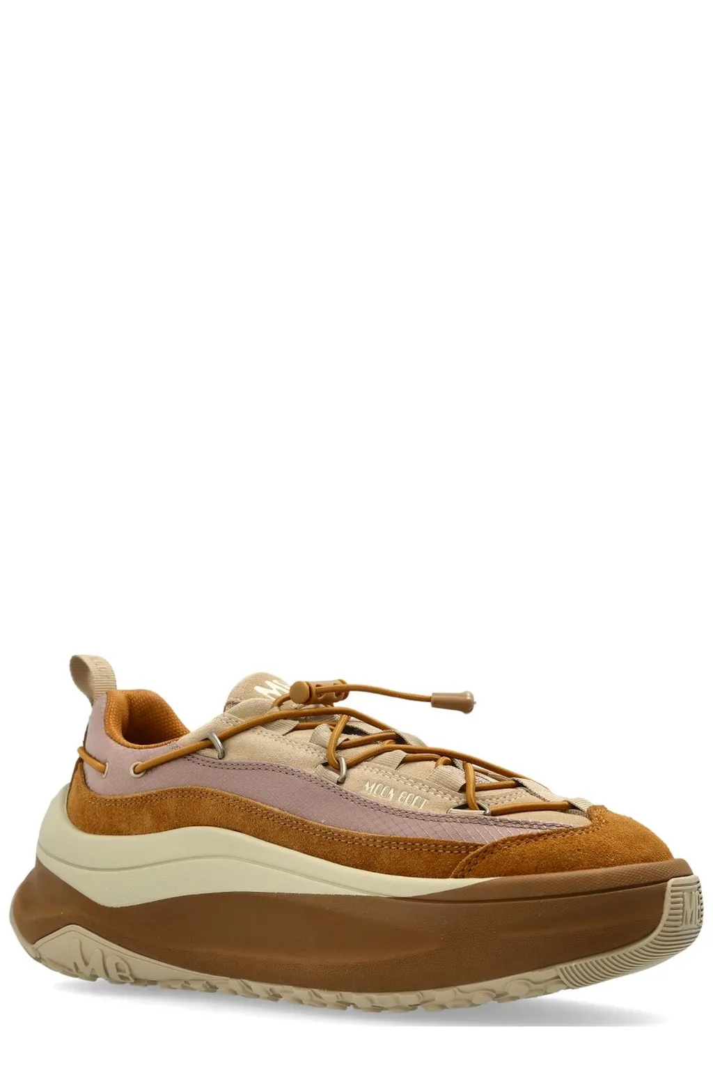 Moon Boot Chunky Sole Lace-Up Sneakers