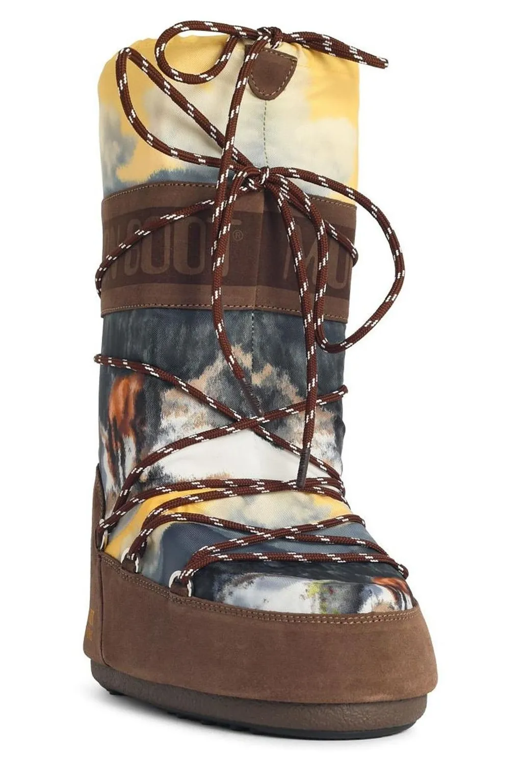 Moon Boot Icon Postcard Lace Snow Boots