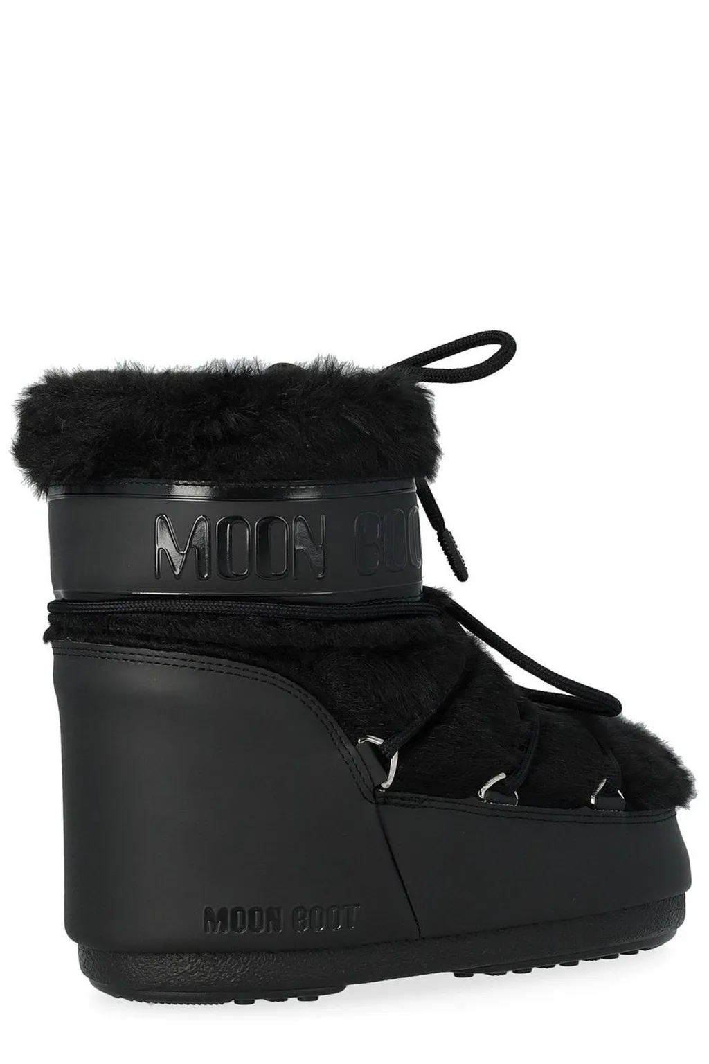 Moon Boot Icon Low Faux-Fur Lace-Up Boots