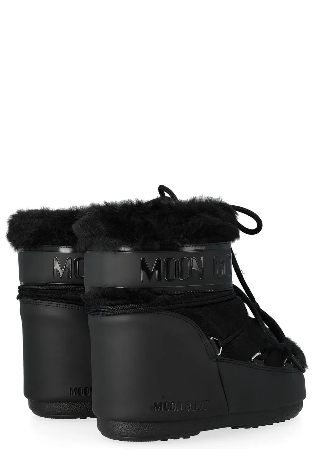 Moon Boot Icon Low Faux-Fur Lace-Up Boots