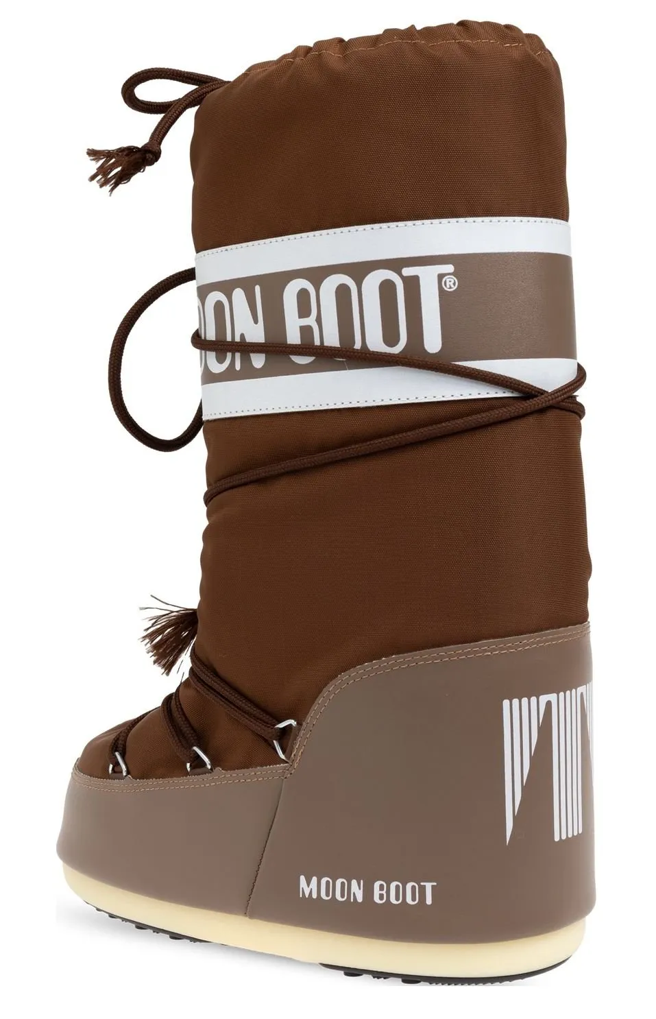 Moon Boot Icon Logo Printed Lace-Up Boots