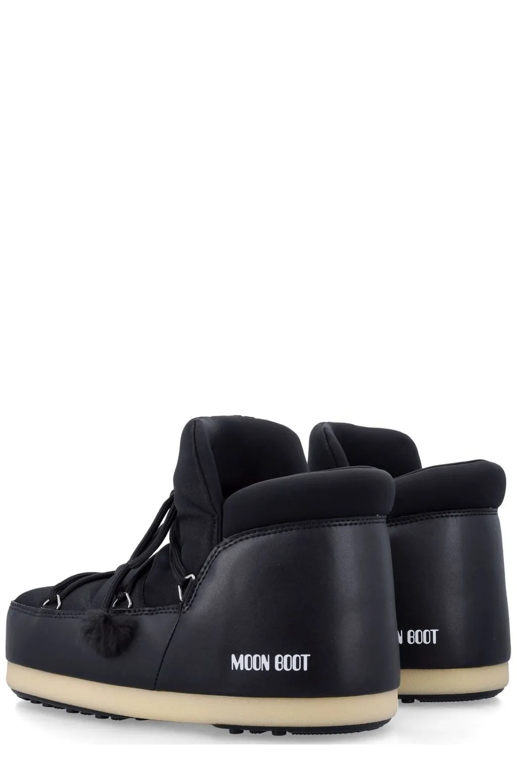 Moon Boot Icon Logo Printed Lace-Up Boots