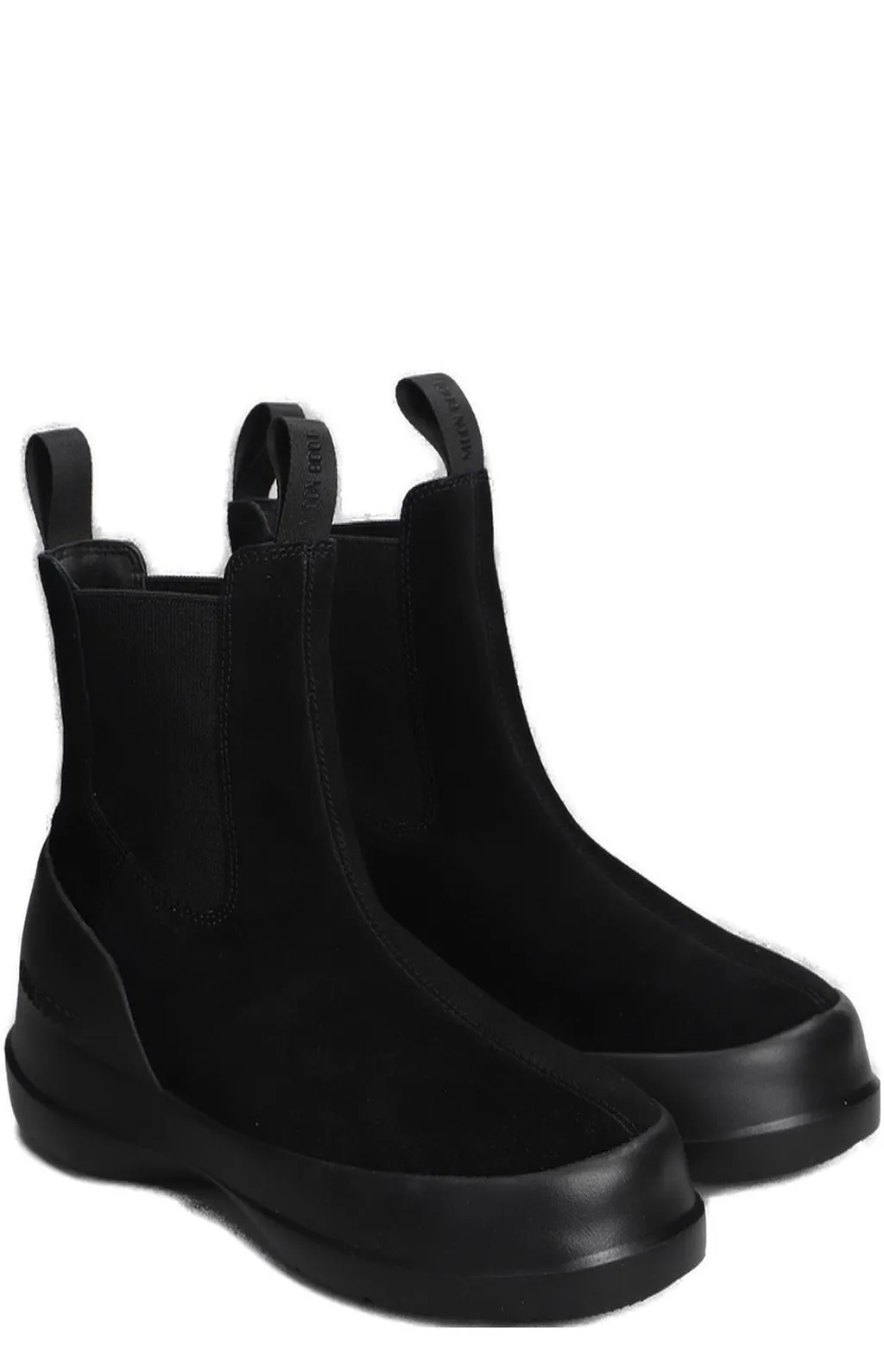 Moon Boot Luna Logo-Printed Slip-On Boots