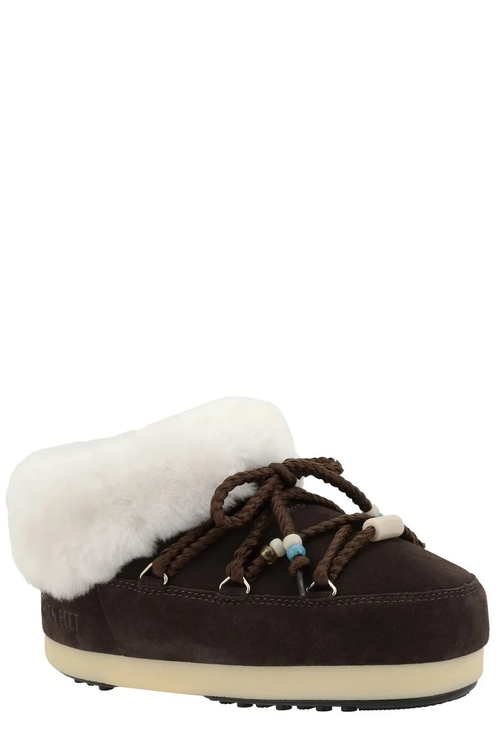Moon Boot Beaded Lace Ankle Boots