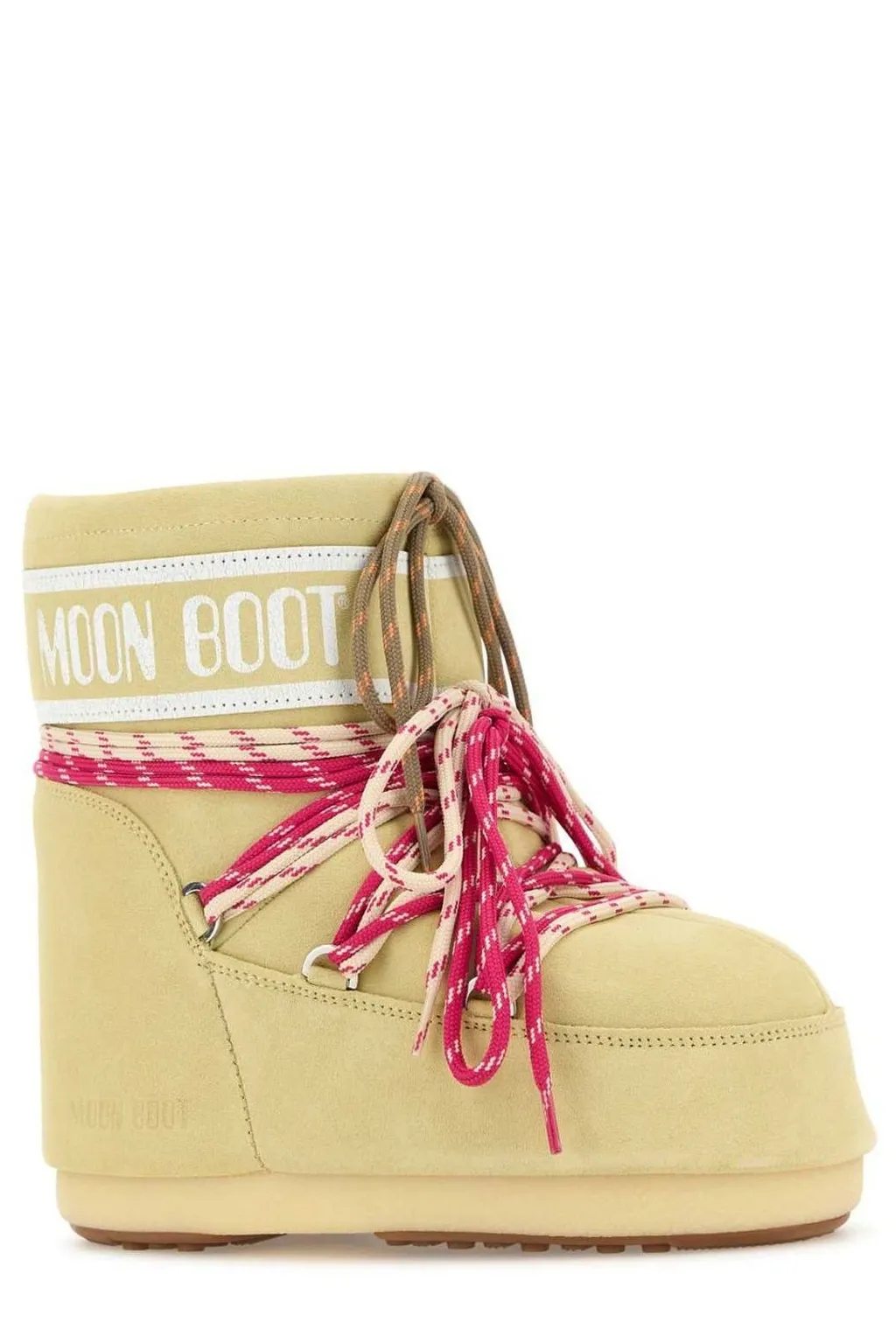 Moon Boot Logo Printed Drawstring Boots