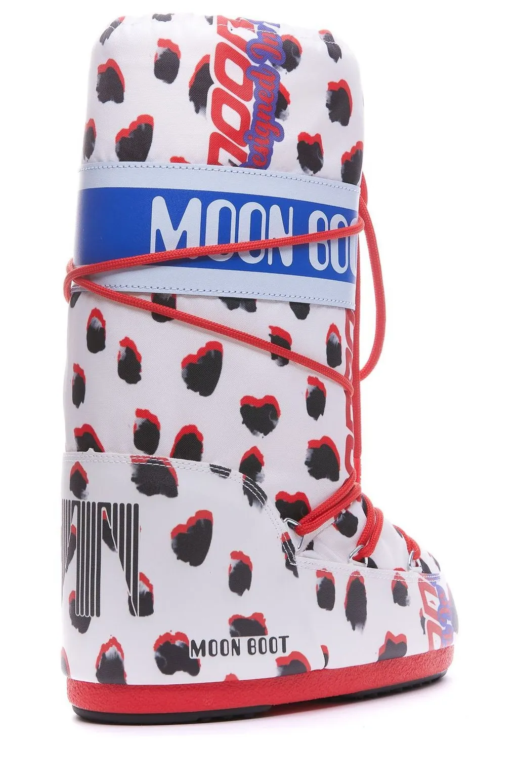 Moon Boot Icon Retrobiker Lace-Up Snow Boots