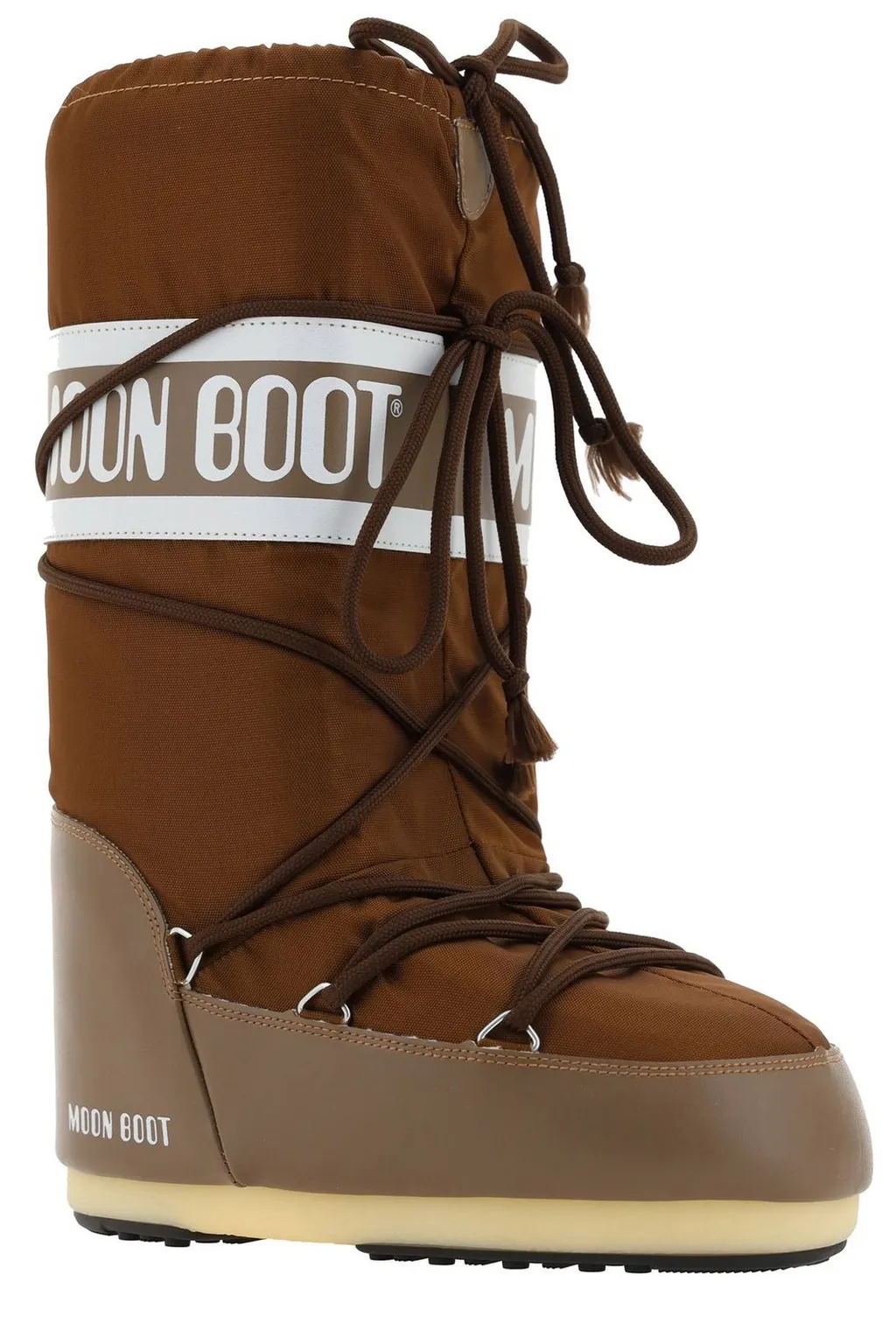Moon Boot Icon Logo Printed Lace-Up Boots