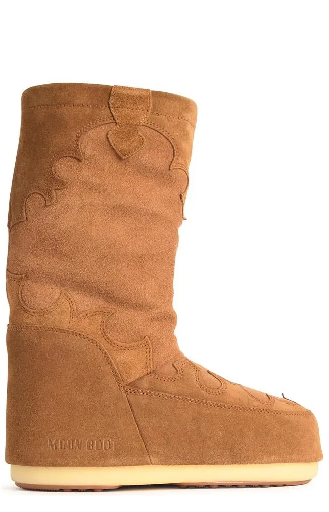 Moon Boot Icon Embroidered Boots