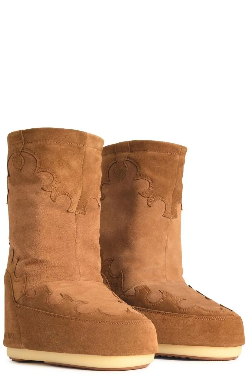 Moon Boot Icon Embroidered Boots