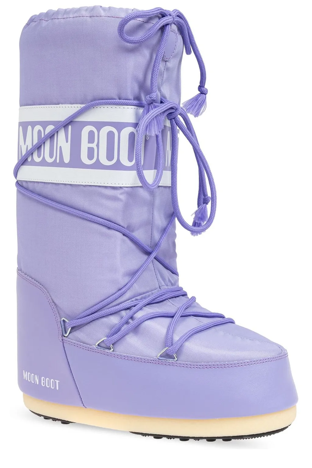 Moon Boot Icon Logo Printed Lace-Up Boots