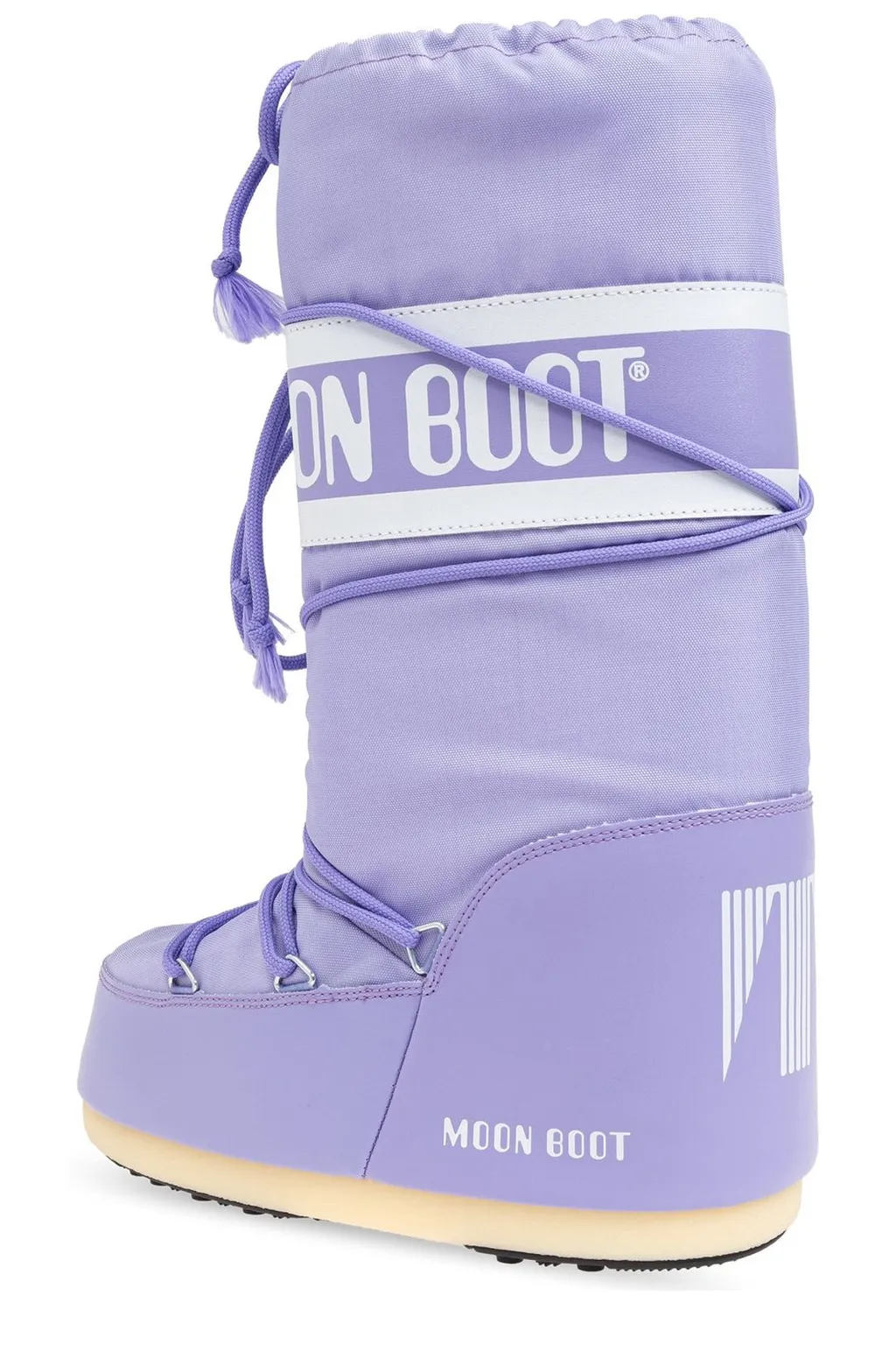 Moon Boot Icon Logo Printed Lace-Up Boots