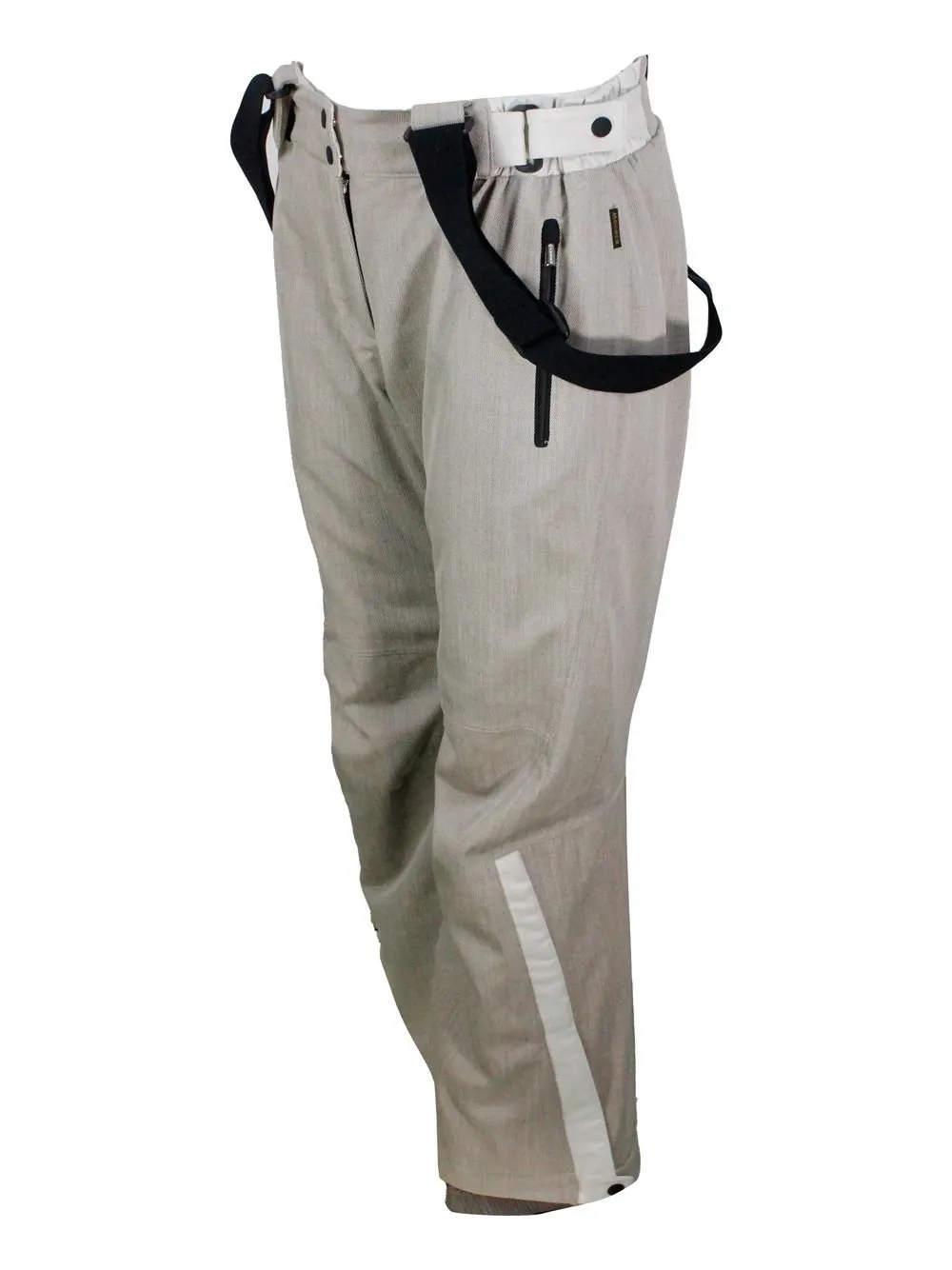 Moorer Zip-Detail Rope Trousers