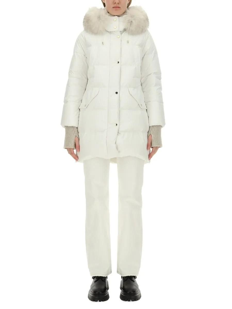 Moorer Hooded Drawstring Jacket
