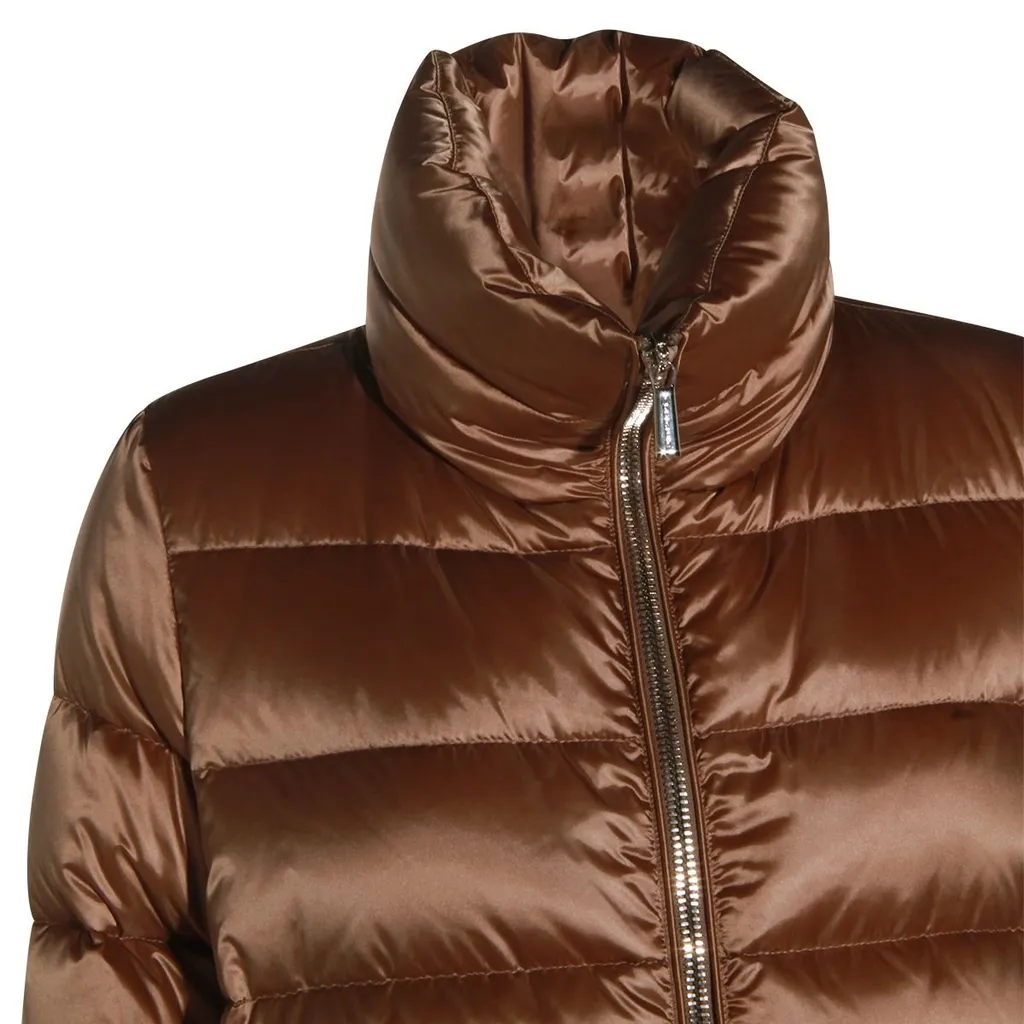 Moorer High Neck Zip-Up Jacket