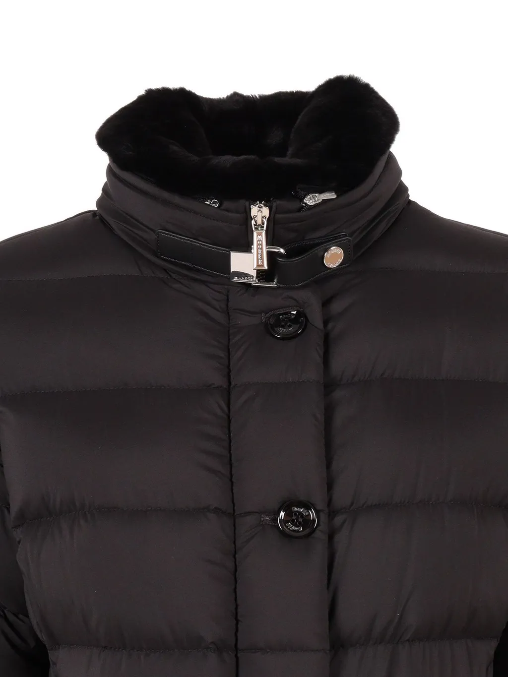 Moorer Vetiver-S3 Slim-Cut Coat