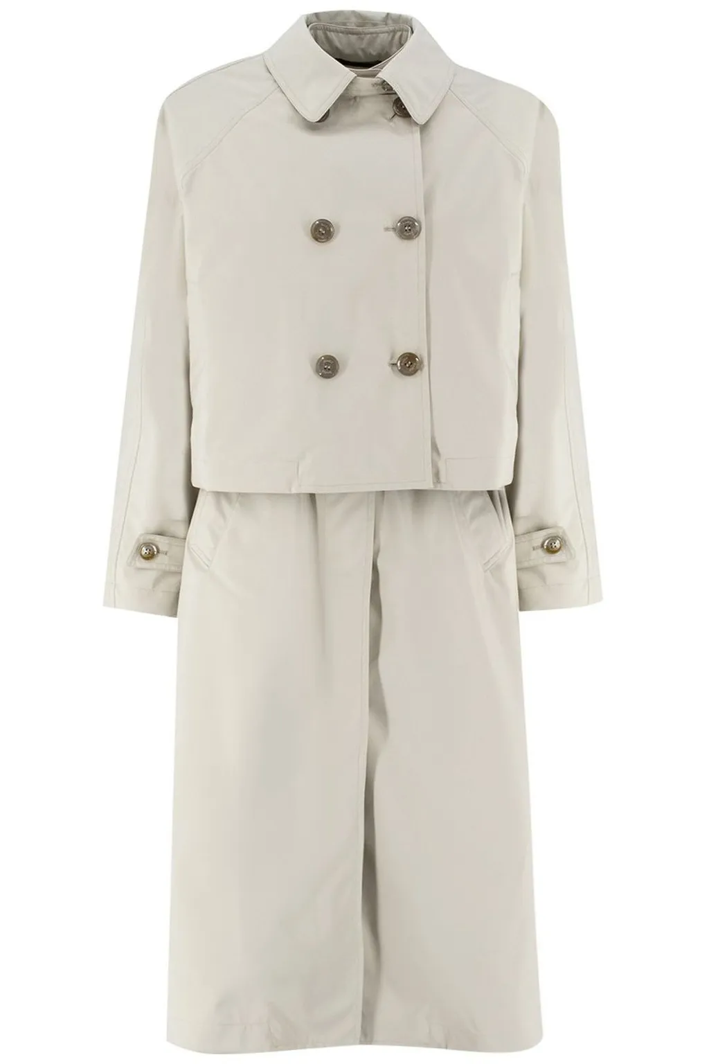 Moorer Belted Coat And Dress Suit