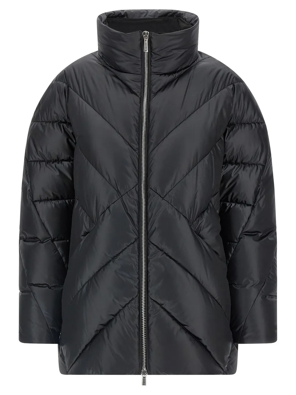 Moorer Wanita Quilted Down Jacket