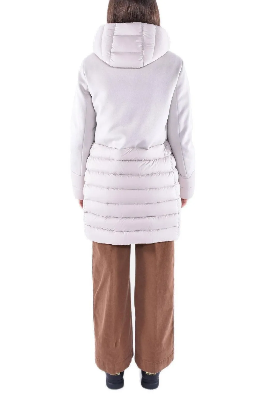 Moorer Angele Hooded Long Jacket