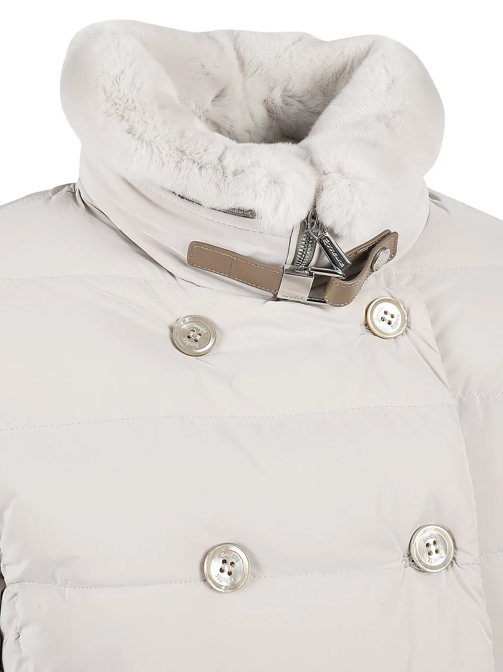 Moorer Longan Double-Breasted Coat