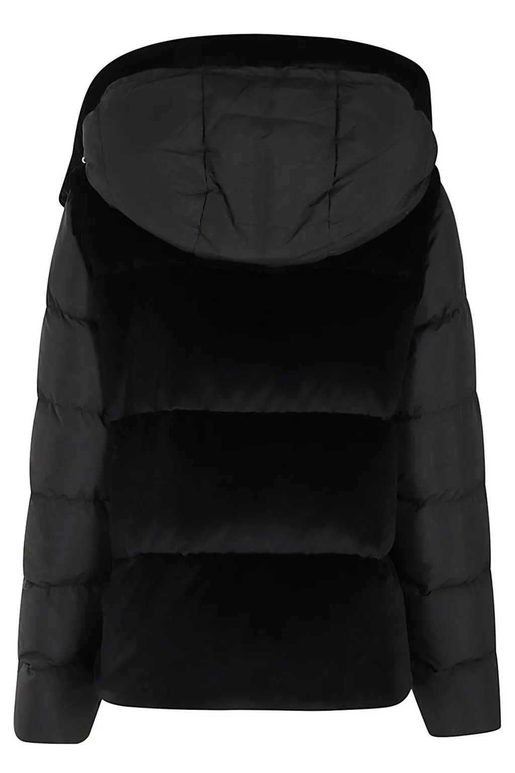 Moorer Long Sleeved Hooded Padded Jacket