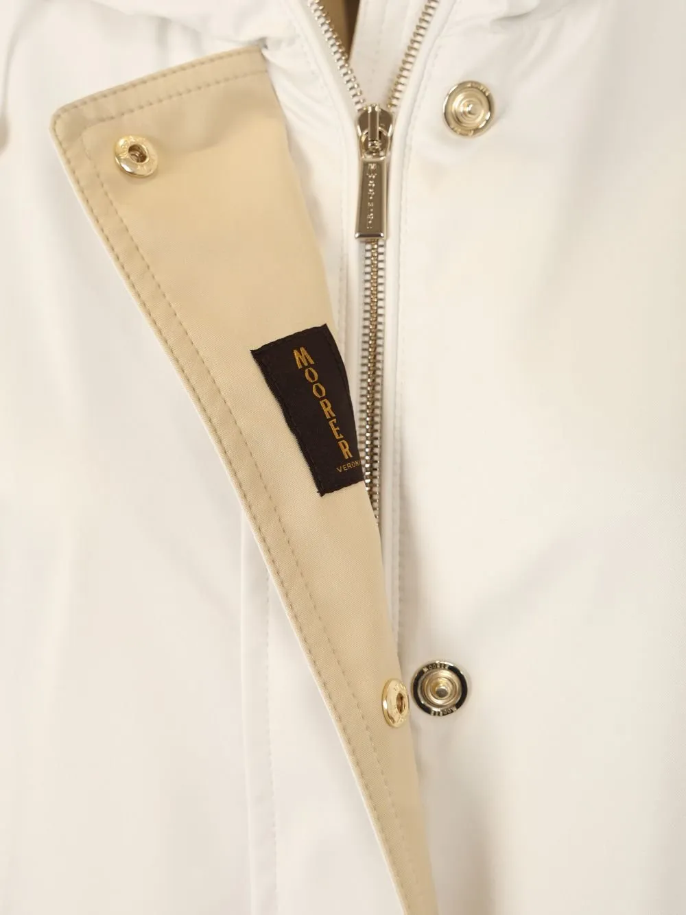 Moorer Molly Adb Hoodie Long Coat