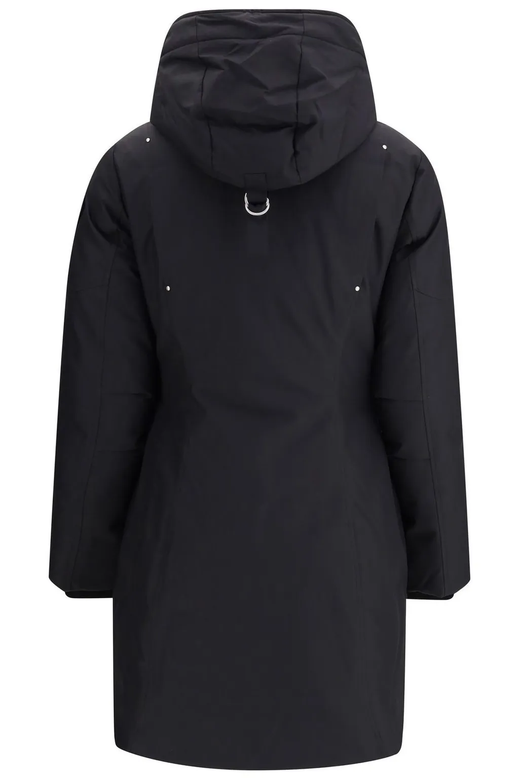 Moose Knuckles Logo Plaque Parka