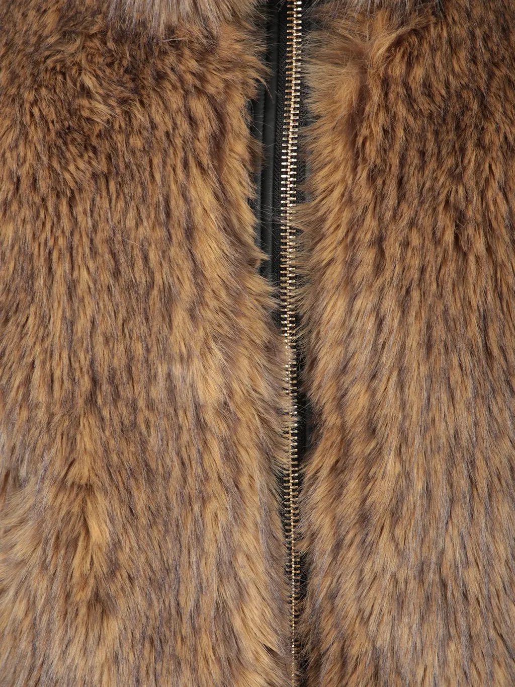 Moose Knuckles Zipped Faux Fur Jacket