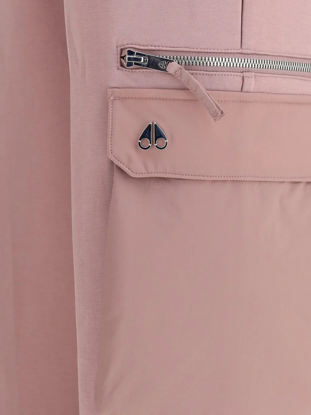Moose Knuckles Logo Plaque Cargo Sweatpants