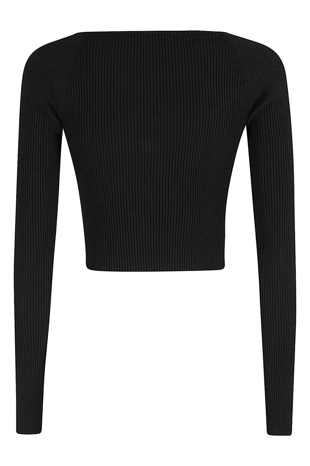 Moschino Jeans Long-Sleeved Ribbed Jumper