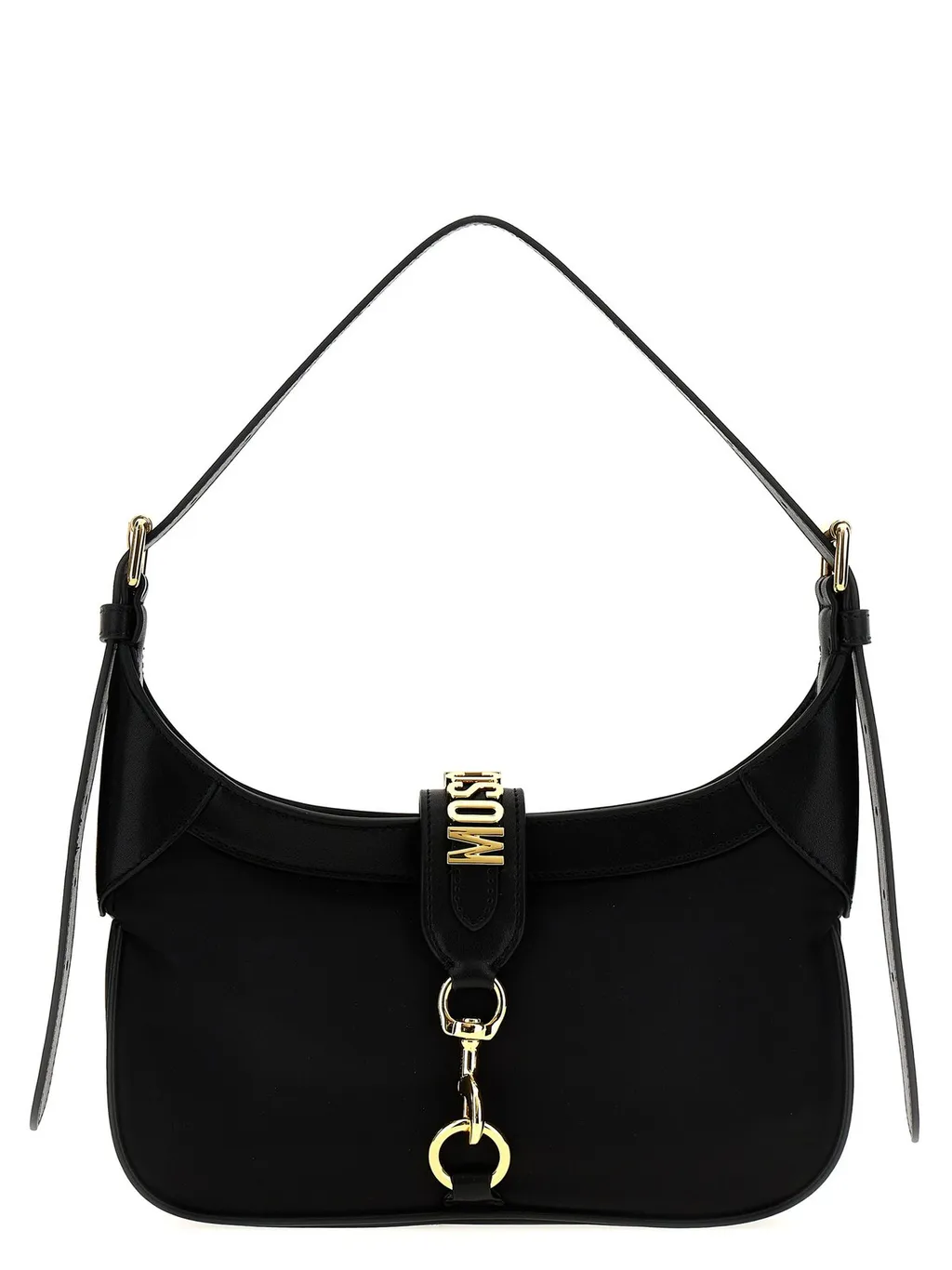 Moschino Logo Lettering Hobo Bag