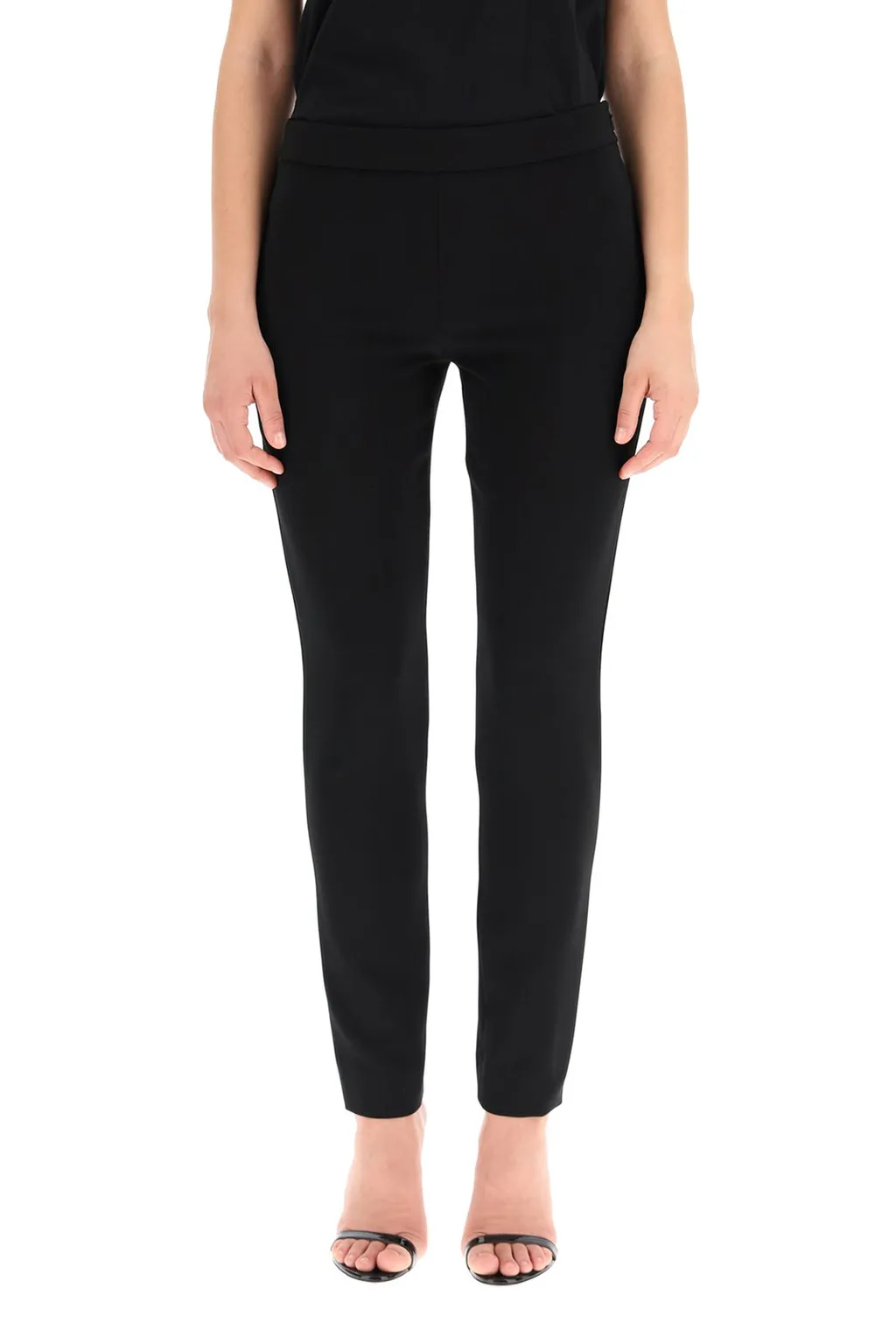 Moschino High-Waisted Tapered Pants