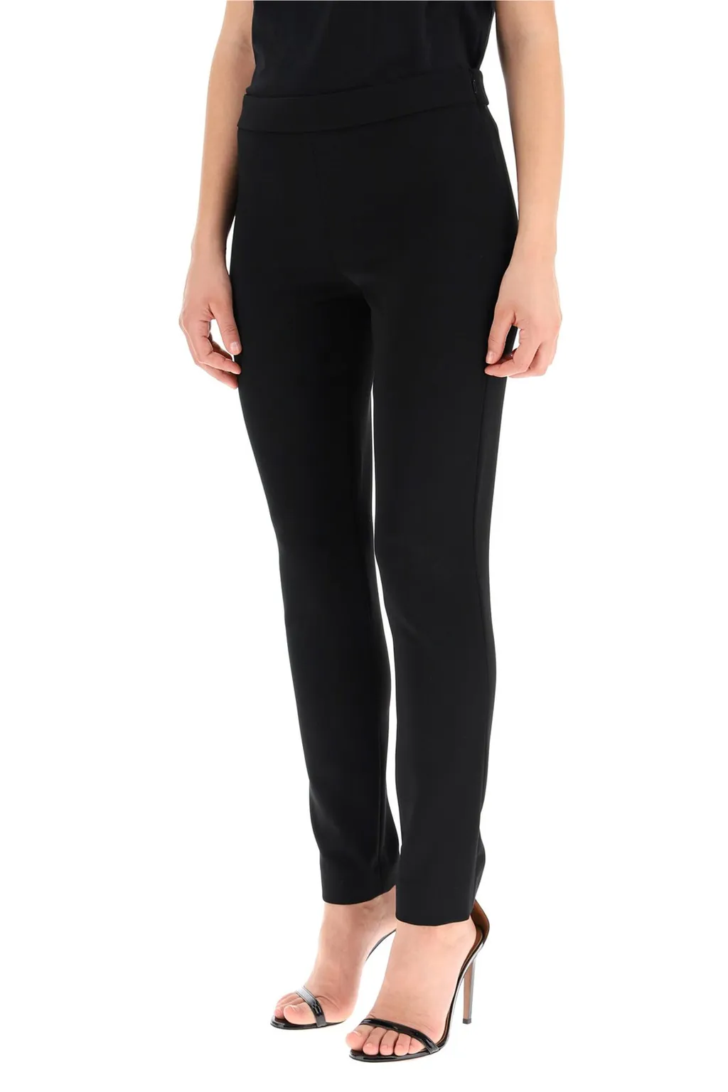 Moschino High-Waisted Tapered Pants