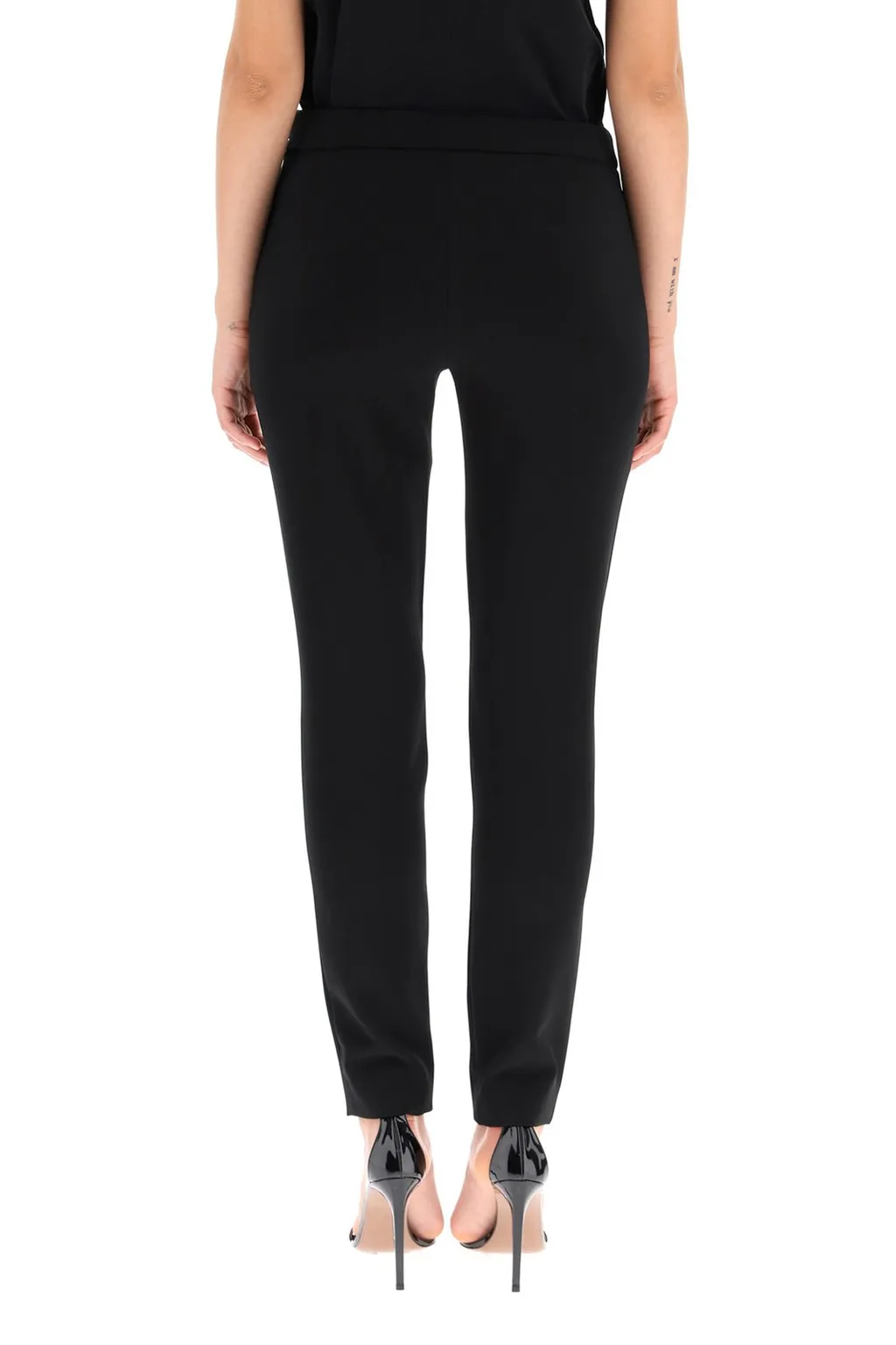 Moschino High-Waisted Tapered Pants