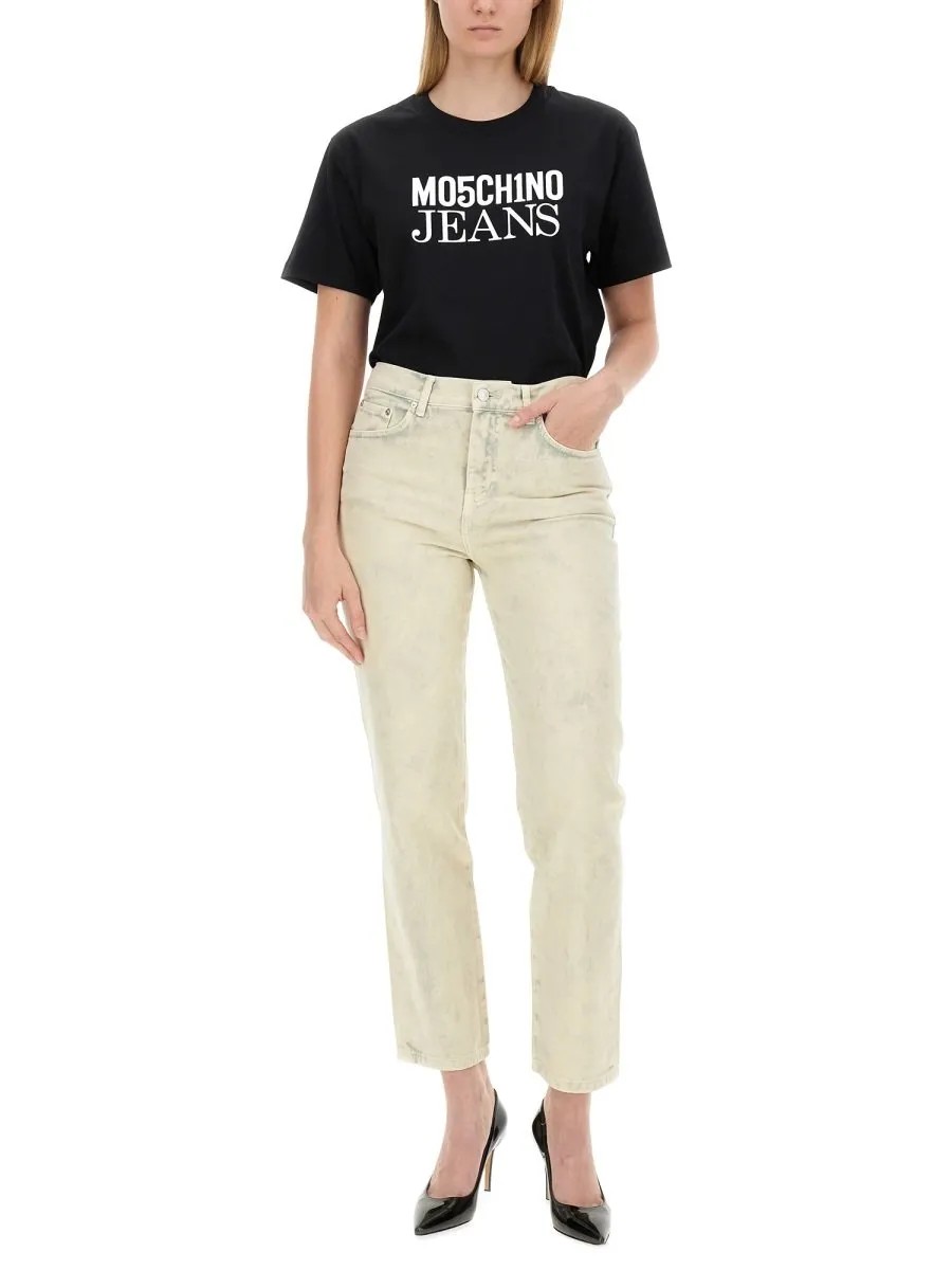 Moschino Jeans Twill Cropped