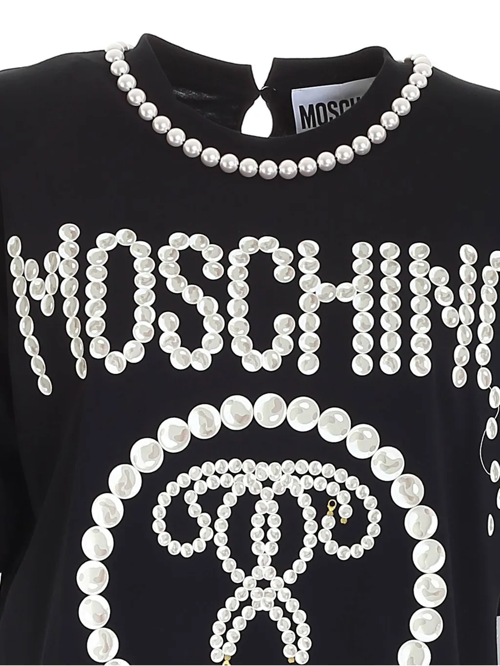 Moschino Logo-Printed Crewneck T-Shirt