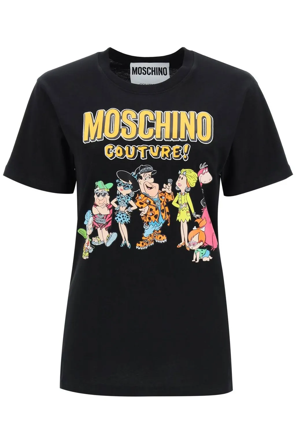 Moschino X Flinstones Graphic Printed T-Shirt