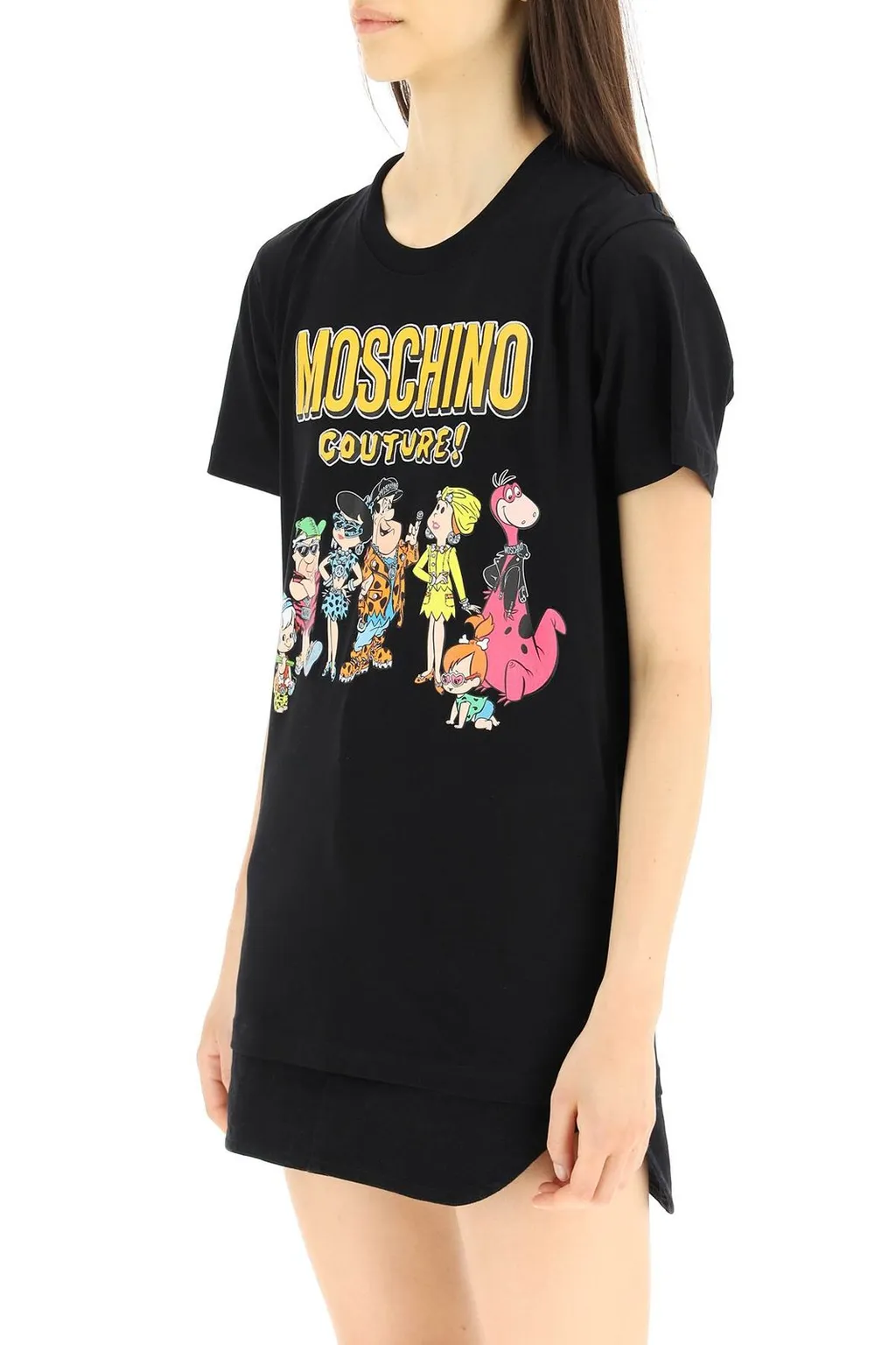 Moschino X Flinstones Graphic Printed T-Shirt