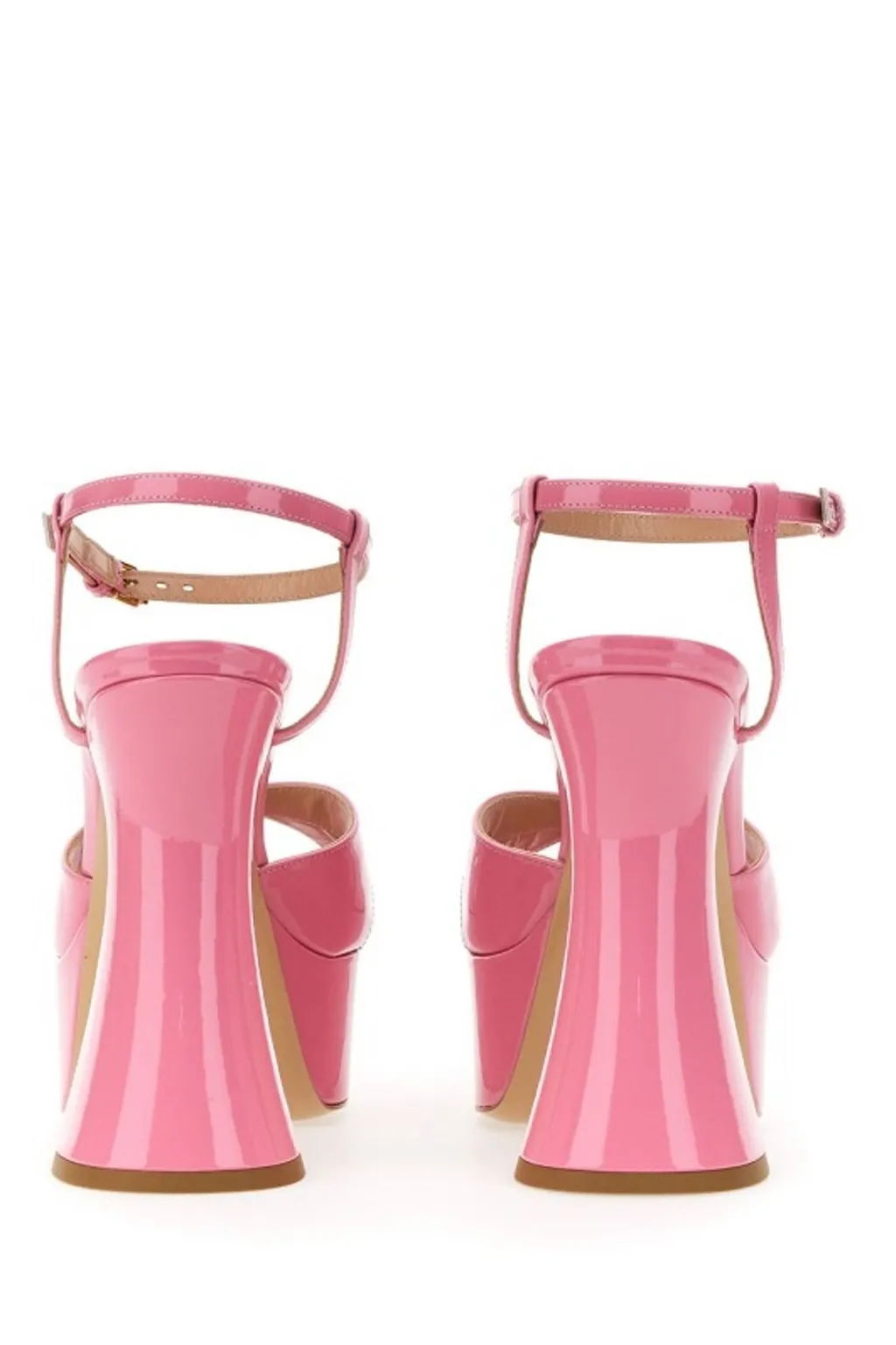 Moschino Crossover Strapped Platform Sandals