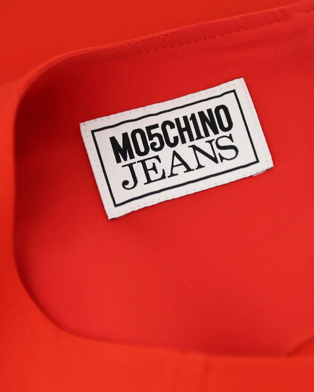 Moschino Jeans Sleeveless Asymmetric Hem Mini Dress