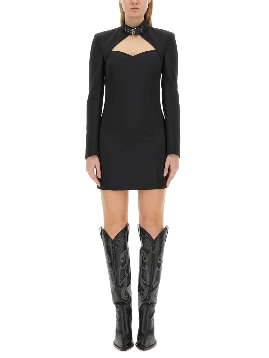 Moschino Jeans Cut-Out Mini Dress