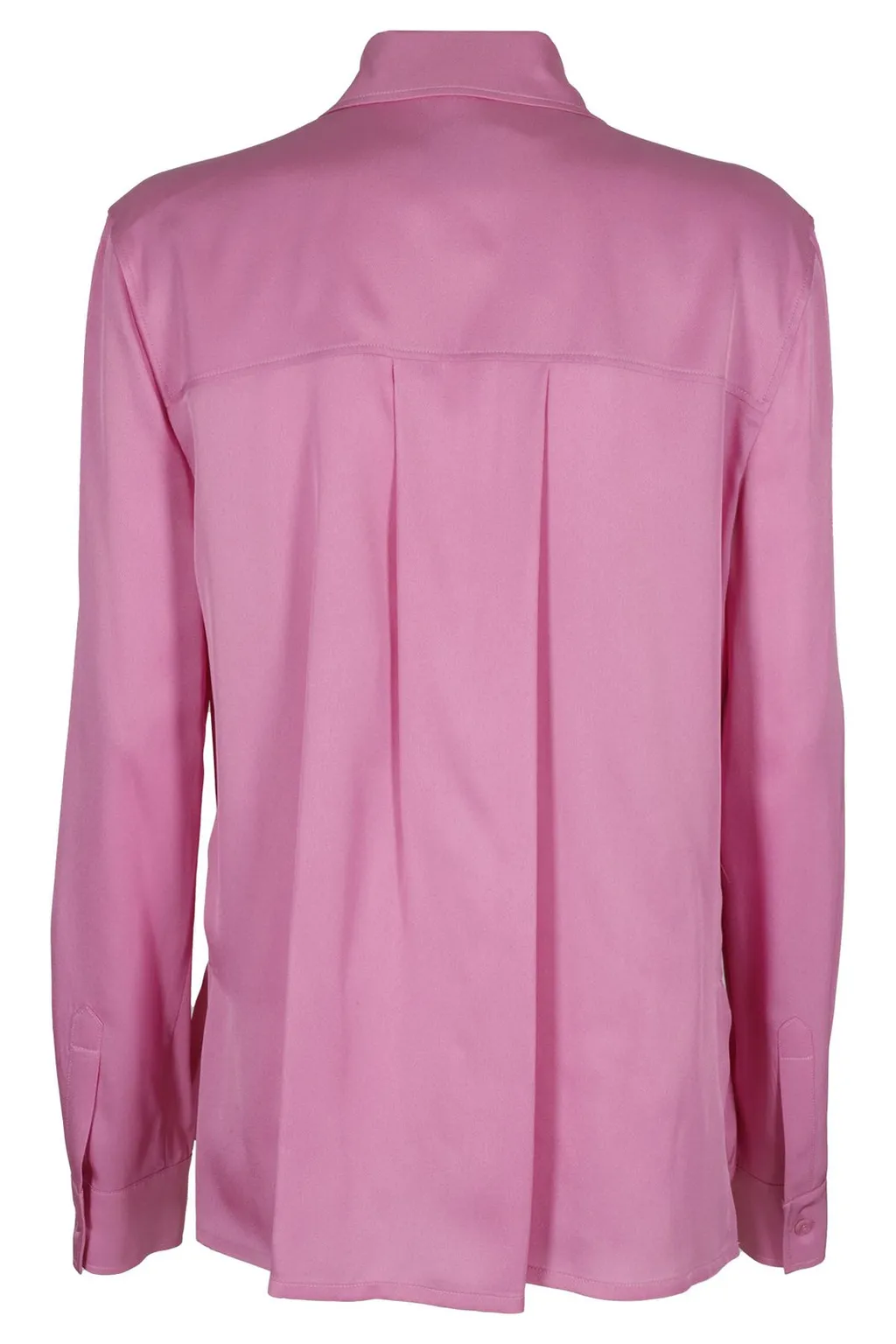 Moschino Poet Sleeved Satin Shirt