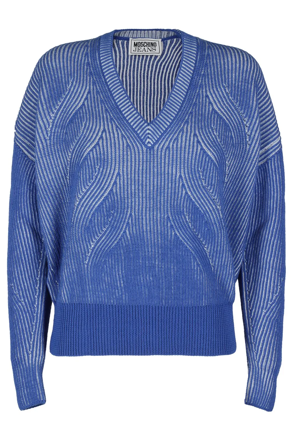 Moschino Two-Toned Knitted Jumper