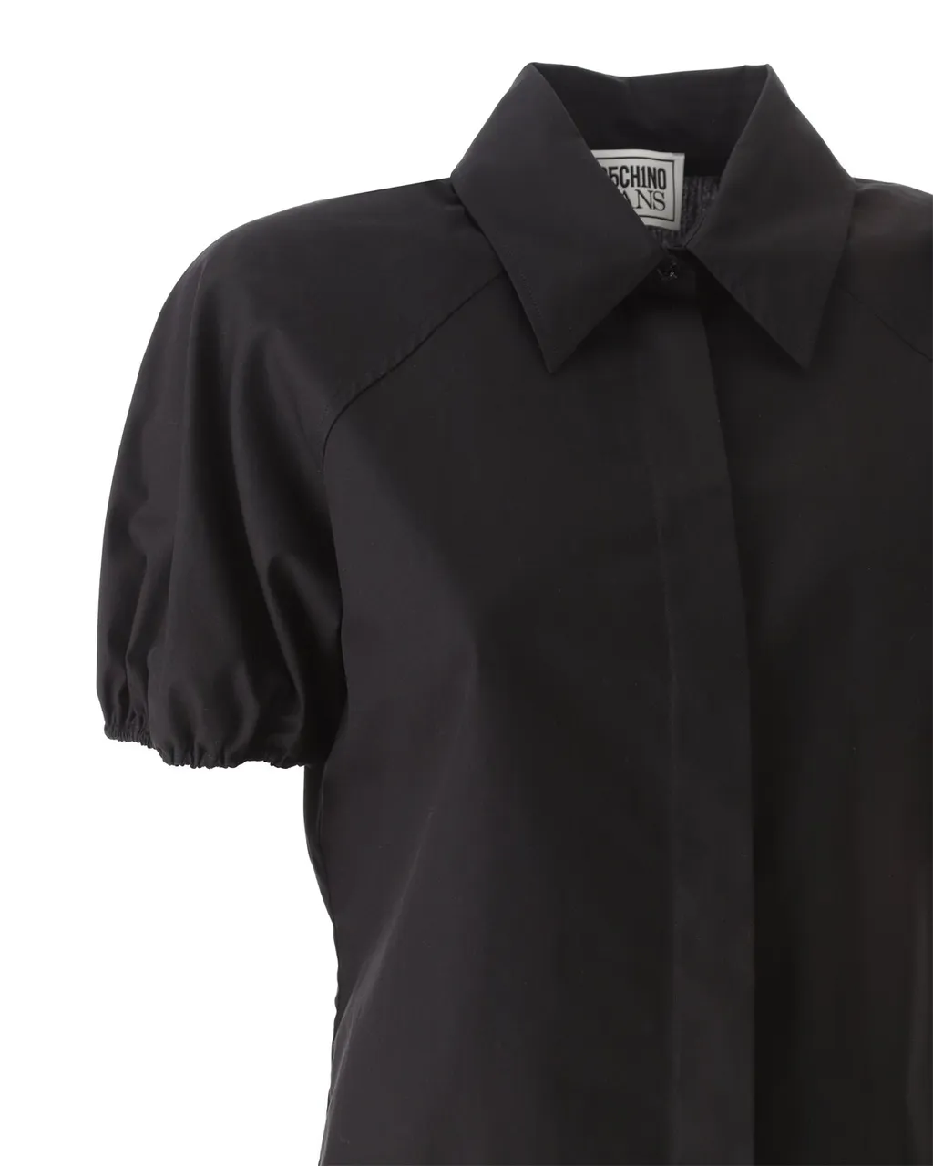 Moschino Jeans Curved Hem Short-Sleeved Shirt