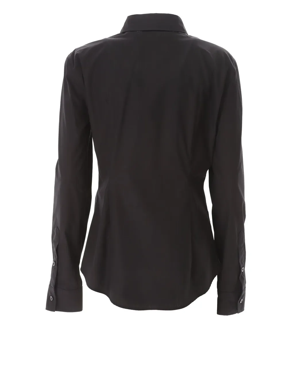 Moschino Jeans Ruffled Curved Hem Shirt