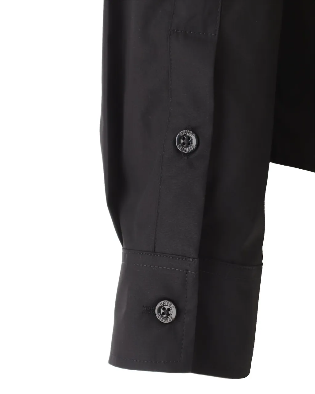 Moschino Jeans Ruffled Curved Hem Shirt