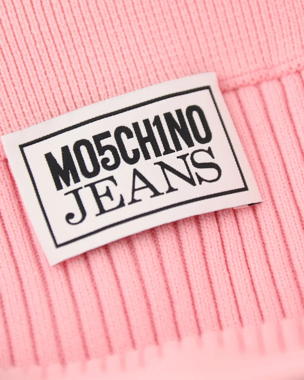 Moschino Jeans Ruffled Detail Knitted Midi Skirt