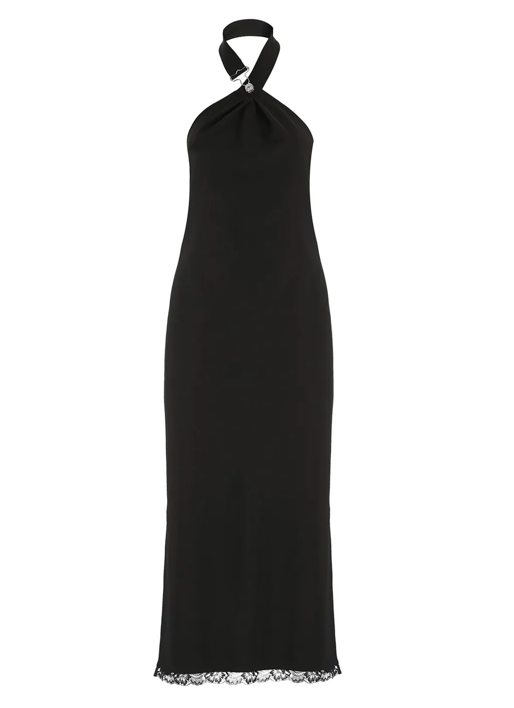 Moschino Jeans Halterneck Sleeveless Midi Dress