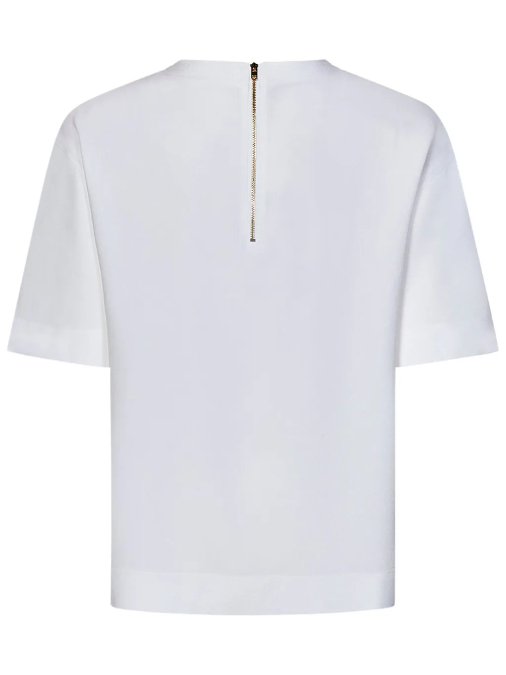 Moschino Heart Of Wool Envers Satin Blouse