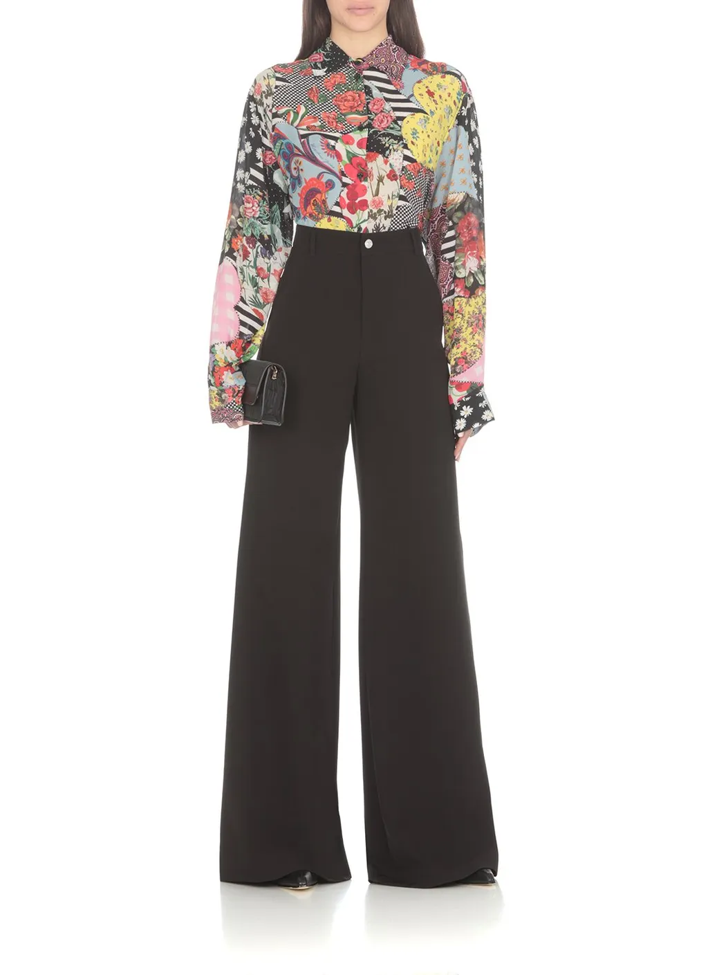 Moschino Jeans Pattern Printed Long-Sleeved Shirt