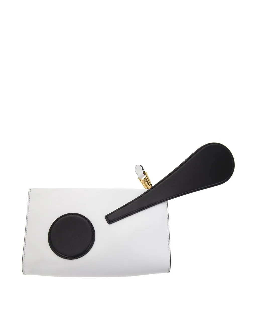 Moschino Exclamation Mark Clutch Bag